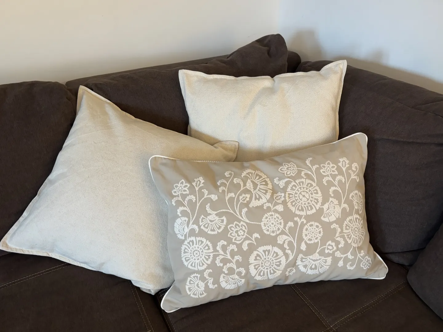 Living room seating arrangement